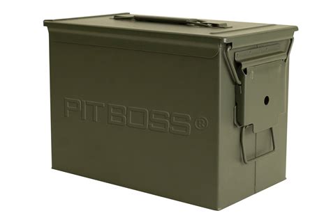 pitmo metal box|Pit Boss Ammo Metal Box .